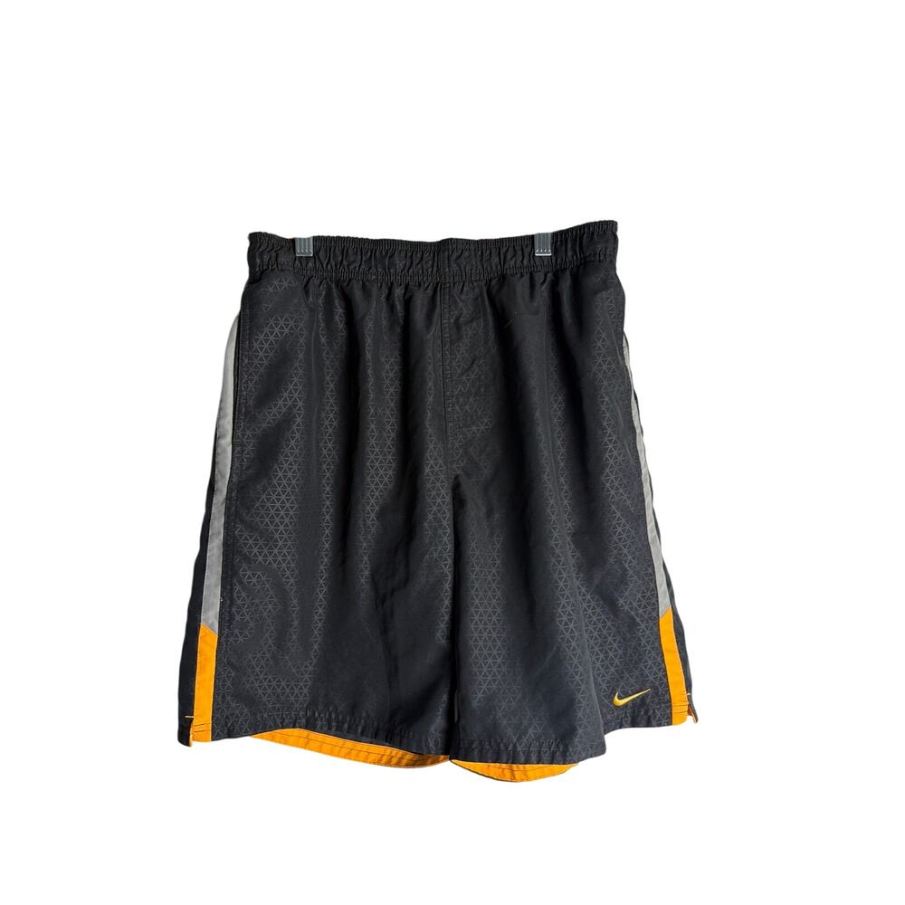 Nike Dri-FIT Colorblock Reversible Athletic Basketball Shorts Dark Gray M